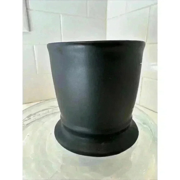 ANTHROPOLOGY (D )Monogram Shaving Style Handle Mug Black Coffee /Tea Drinking - Picture 6 of 10